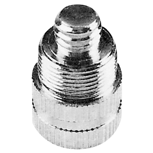 Gängadapter 5/8" invändig till 3/8" utvändig, krom