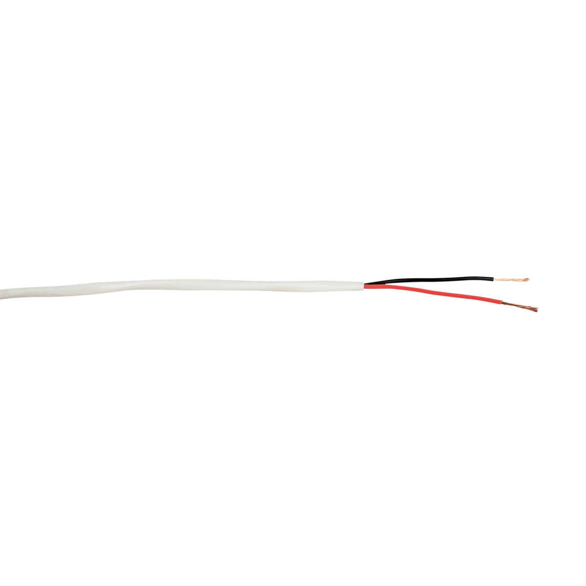 SPC-275 CPR högtalarkabel 2 × 0,75 mm², Dca-s2,d0,a3, vit, 100 m på rulle