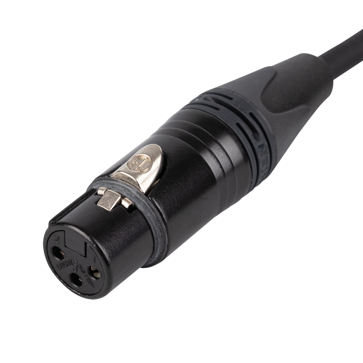 DMX/AES-EBU-kabel XLR 3-polig hane till XLR 3-polig hona, Neutrik NC3-BAG, 15 m