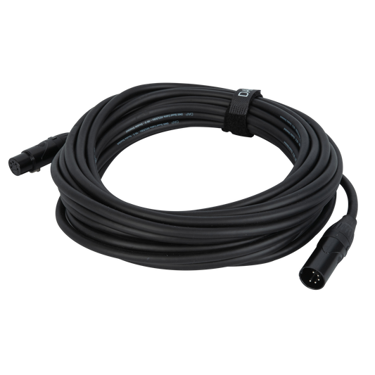 DMX/AES-EBU-kabel XLR 5-polig hane till XLR 5-polig hona, X-typ, 15 m