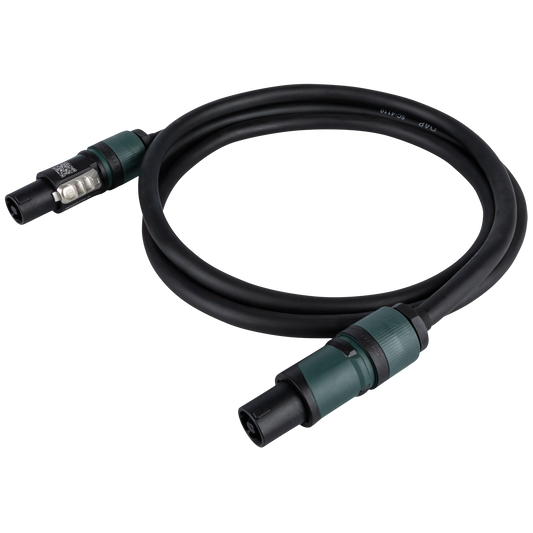 Högtalarkabel speakON NL4 till speakON NL4, 4 × 2,5 mm², Neutrik, 1,5 m