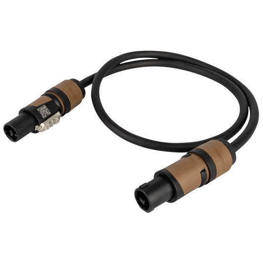 Högtalarkabel speakON NL2 till speakON NL2, 2 × 1,5 mm², Neutrik, 1,5 m