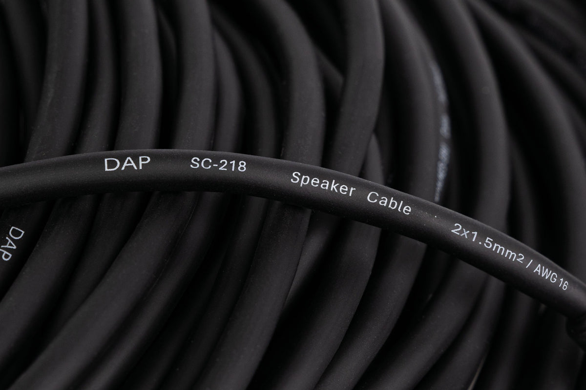 Högtalarkabel speakON NL2 till speakON NL2, 2 × 1,5 mm², Neutrik, 1,5 m