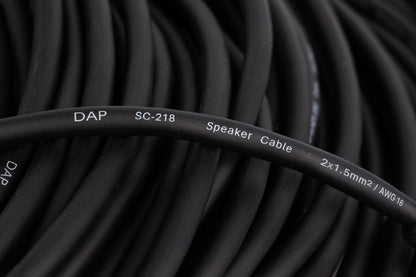 Högtalarkabel speakON NL2 till speakON NL2, 2 × 1,5 mm², Neutrik, 1,5 m