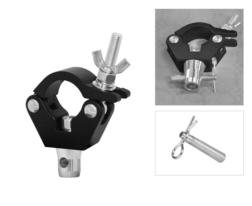 Aluminiumkopplingar ABZ, 30 mm bredd, för rör Ø 45–52 mm (WLL 100–500 kg)