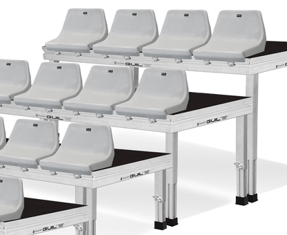 Stol A-1/G med hög rygg för läktare