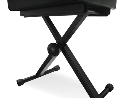 Pianopall BQ med klädsel i konstläder och 5 höjdlägen