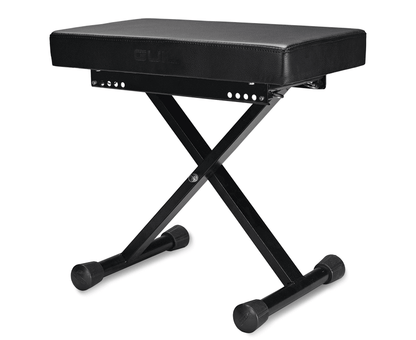 Pianopall BQ med klädsel i konstläder och 5 höjdlägen