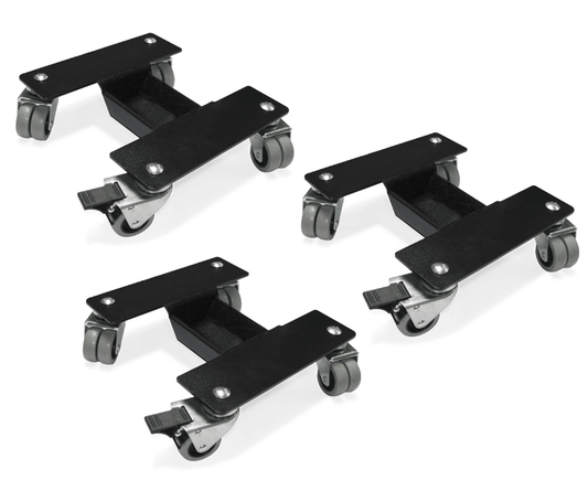 Pianotralla CP-04 – set om 3 benvagnar för flygel