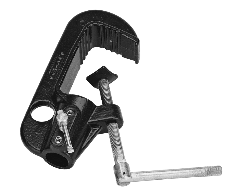 Kraftiga aluminiumkopplingar ABZ, 50 mm bredd, för rör Ø 45–52 mm (WLL 300–750 kg)