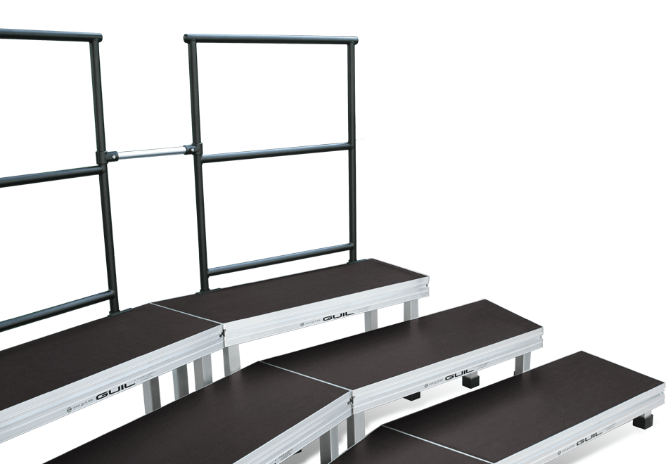 Körpodiemodul GRT-2 – trapetsformad, 124,5 x 50 x 107 cm