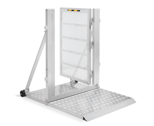 Publikgrind ATV-08 i aluminium med hjul