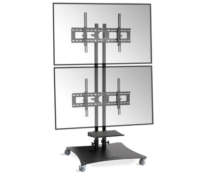 Mobilt TV-stativ PTR-08 för 32–65" med två master