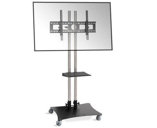 Mobilt TV-stativ PTR-08 för 32–65" med två master