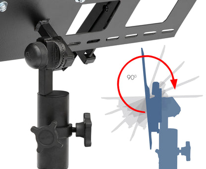 Lågt mobilt TV-stativ PTR-25 för 32–65"