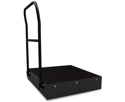 Dirigentpodium i aluminium med ledstång TMD-09 till TMD-12