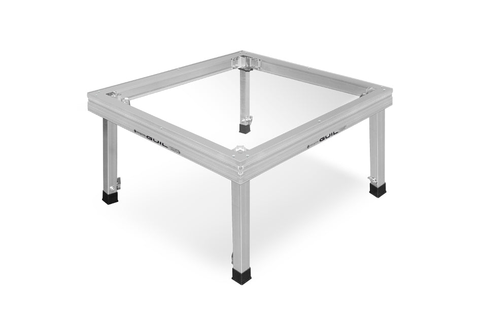 Aluminiumpodium TM440-M med genomskinlig skiva