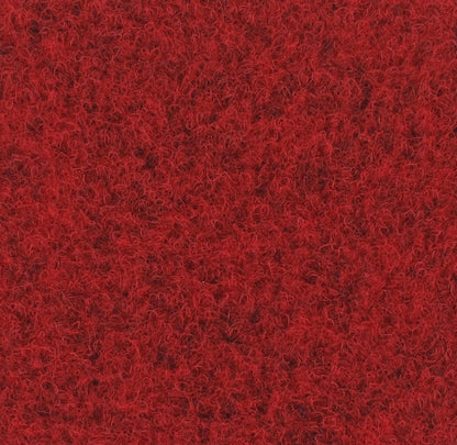 Närbild Mattplatta Expoquadra Ruby Red