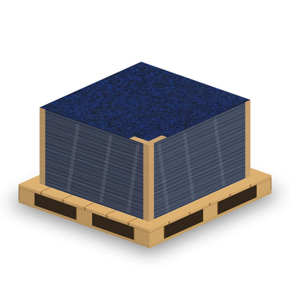 Illustration: pall med 100 plattor Expoquadra Cobalt Blue